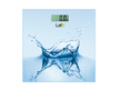 Waga łazienkowa  błękit dekor  LAFE WLS002.1, (3) - wagi łazienkowe